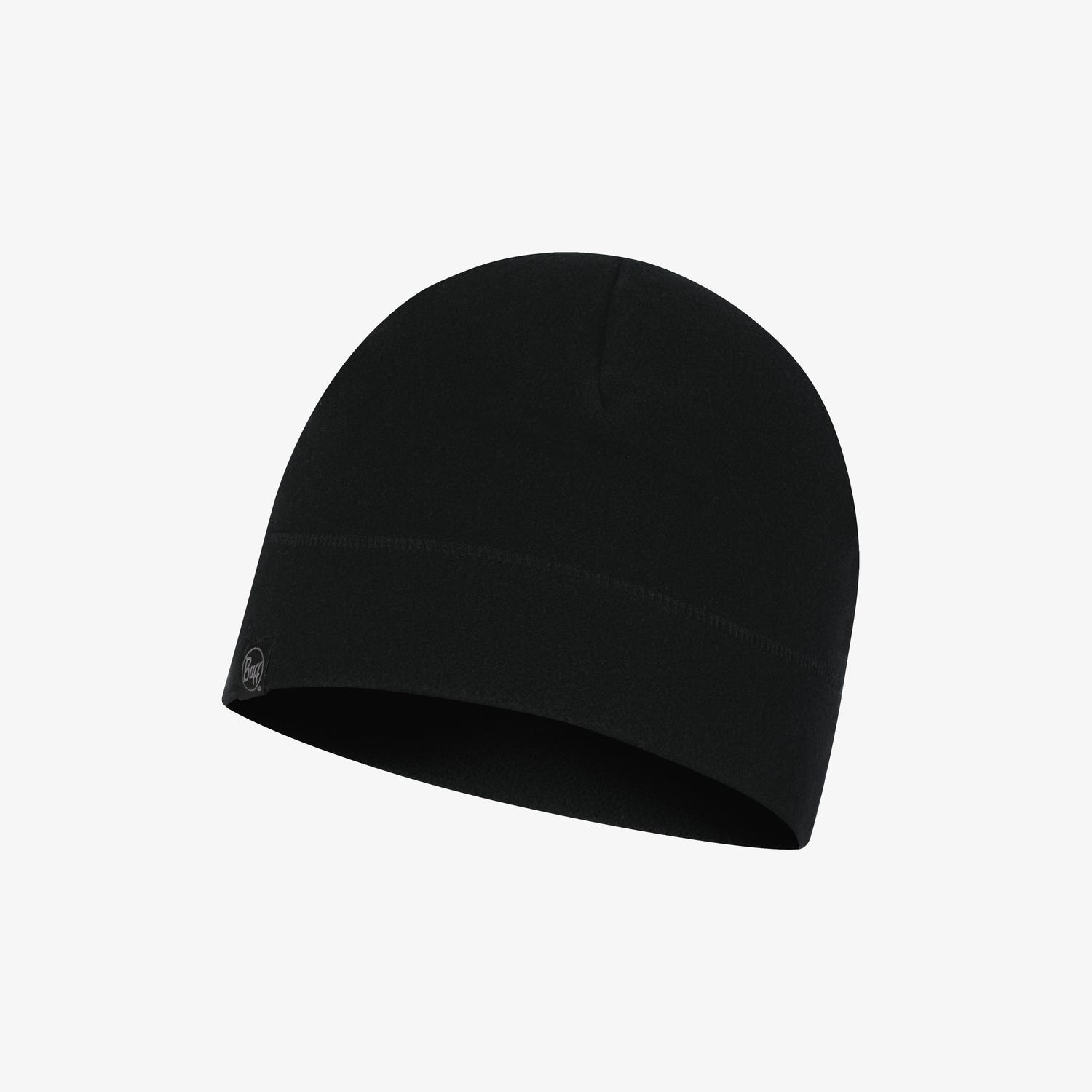 Plain black wooly hat on sale